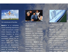 Tablet Screenshot of bankjet.com